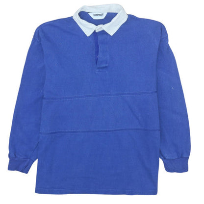 Boys UK Size L Gymphlex Blue Pullover Polo