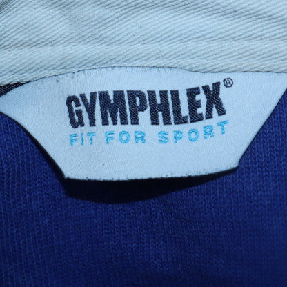 Boys UK Size L Gymphlex Blue Pullover Polo