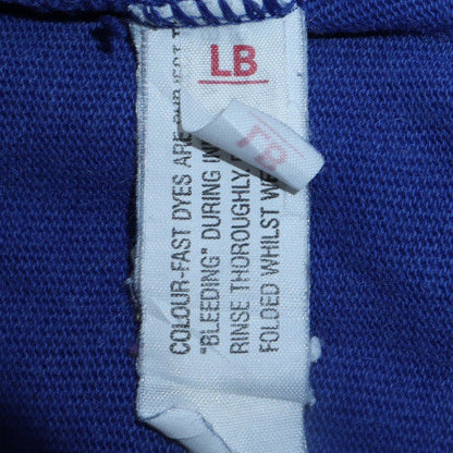 Boys UK Size L Gymphlex Blue Pullover Polo