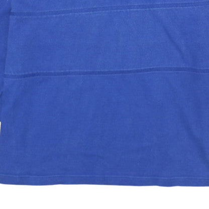 Boys UK Size L Gymphlex Blue Pullover Polo