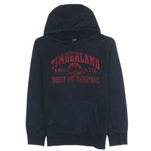 Mens UK Size M Timberland Blue Pullover Hoodie