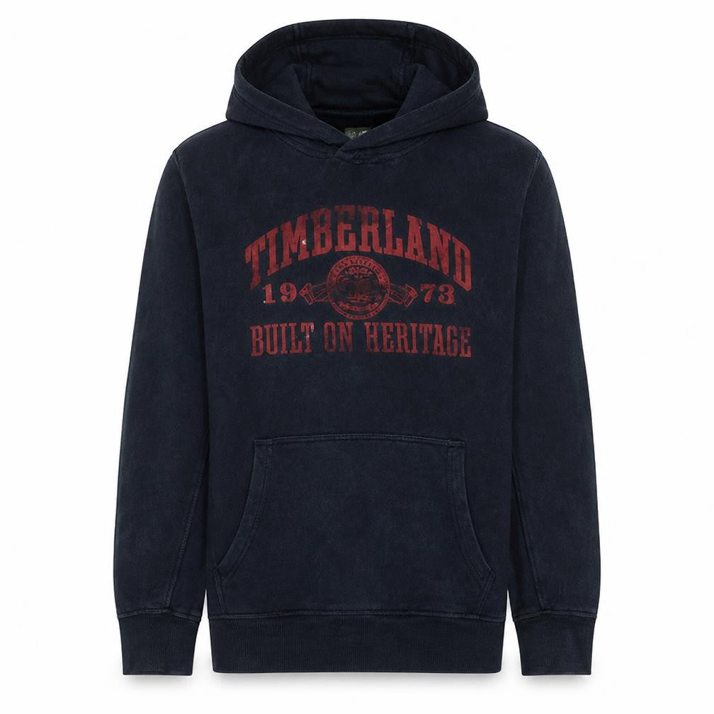 Mens UK Size M Timberland Blue Pullover Hoodie