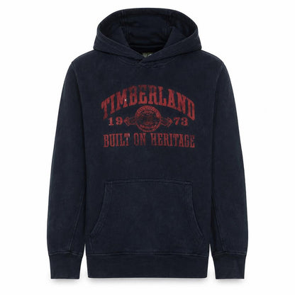 Mens UK Size M Timberland Blue Pullover Hoodie