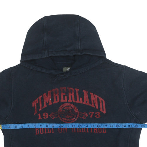 Mens UK Size M Timberland Blue Pullover Hoodie