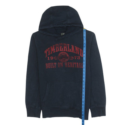 Mens UK Size M Timberland Blue Pullover Hoodie