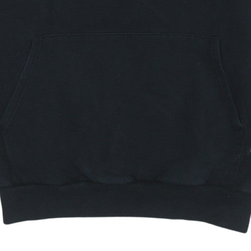 Mens UK Size S HUGO BOSS Black Pullover Hoodie
