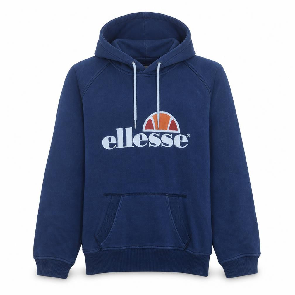 Mens UK Size M ellesse Blue Pullover Hoodie