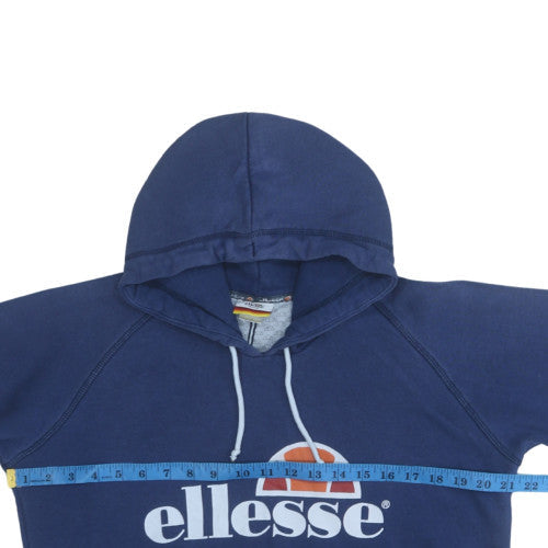 Mens UK Size M ellesse Blue Pullover Hoodie