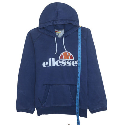 Mens UK Size M ellesse Blue Pullover Hoodie