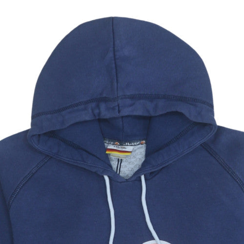 Mens UK Size M ellesse Blue Pullover Hoodie