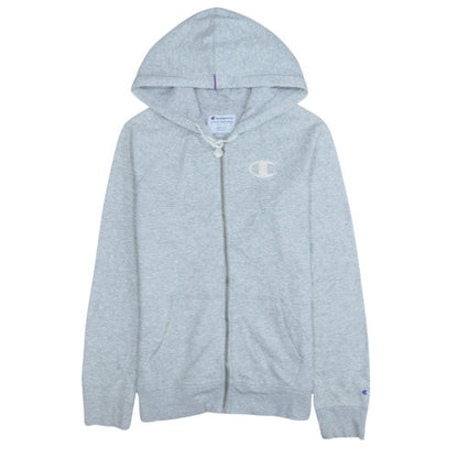 Mens UK Size M Champion Grey Full Zip Hoodie