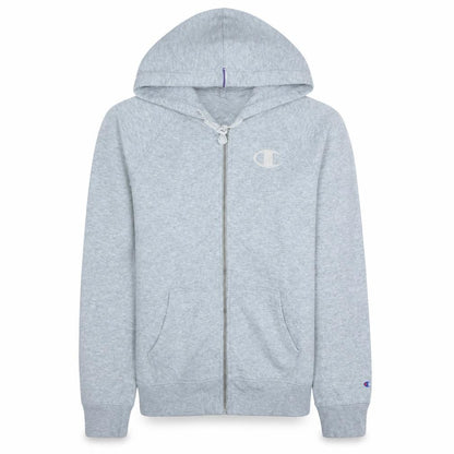 Mens UK Size M Champion Grey Full Zip Hoodie