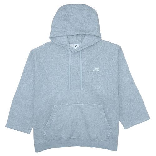Mens UK Size 2XL Nike Grey Pullover Hoodie