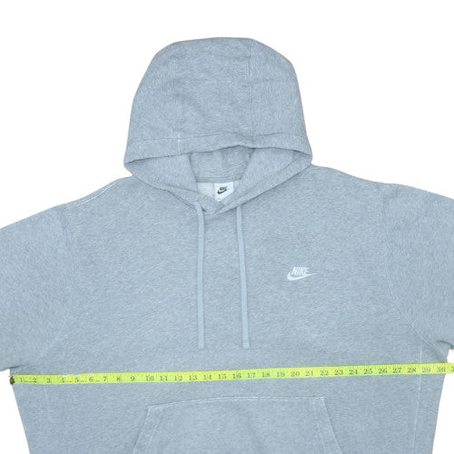 Mens UK Size 2XL Nike Grey Pullover Hoodie