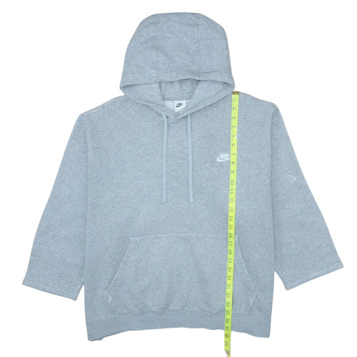 Mens UK Size 2XL Nike Grey Pullover Hoodie