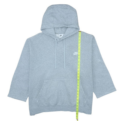 Mens UK Size 2XL Nike Grey Pullover Hoodie