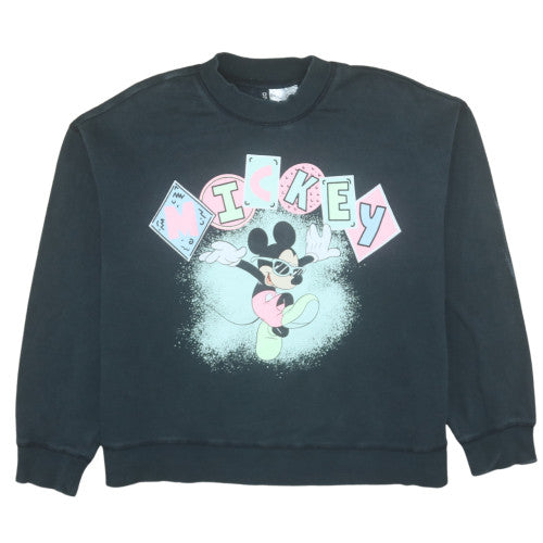 Womens UK Size L H&M Black Pullover Sweatshirt