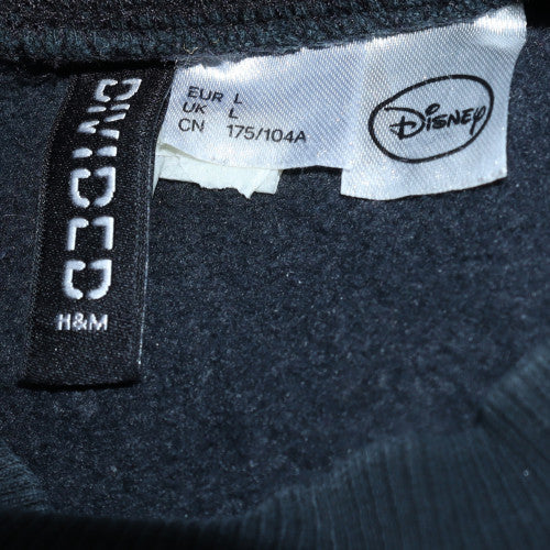 Womens UK Size L H&M Black Pullover Sweatshirt