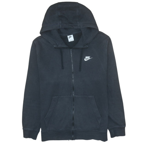 Mens UK Size L Nike Black Full Zip Hoodie