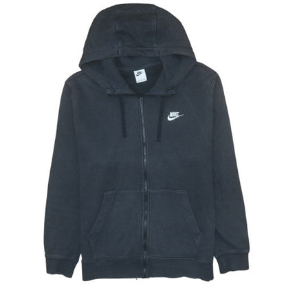 Mens UK Size L Nike Black Full Zip Hoodie