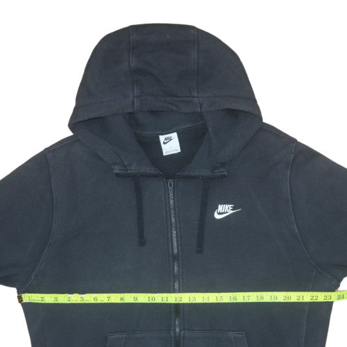 Mens UK Size L Nike Black Full Zip Hoodie