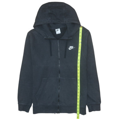 Mens UK Size L Nike Black Full Zip Hoodie