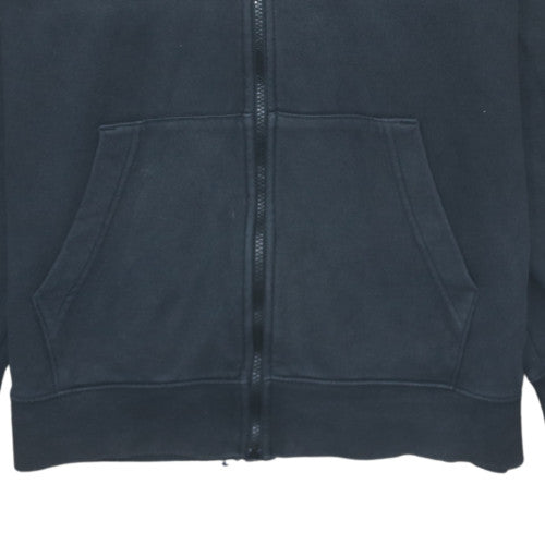 Mens UK Size L Nike Black Full Zip Hoodie