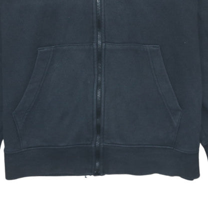 Mens UK Size L Nike Black Full Zip Hoodie