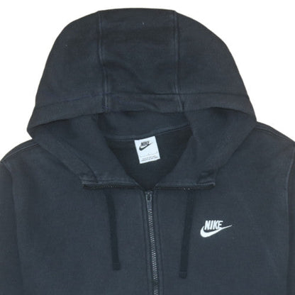 Mens UK Size L Nike Black Full Zip Hoodie