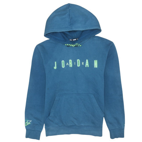 Mens UK Size L Jordan Blue Pullover Hoodie