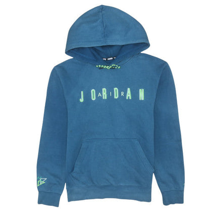 Mens UK Size L Jordan Blue Pullover Hoodie