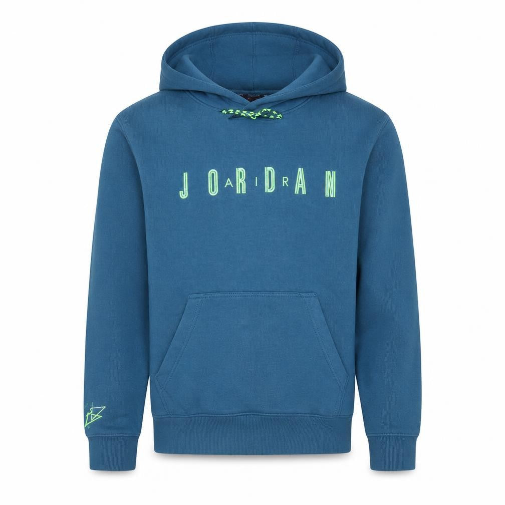 Mens UK Size L Jordan Blue Pullover Hoodie