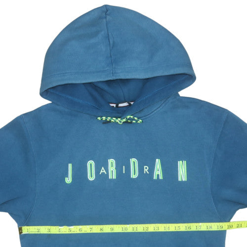 Mens UK Size L Jordan Blue Pullover Hoodie