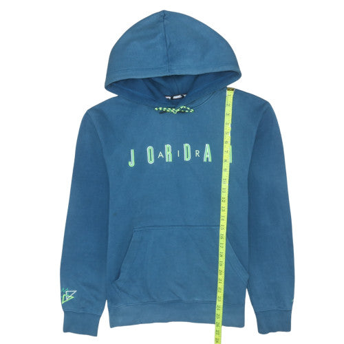 Mens UK Size L Jordan Blue Pullover Hoodie