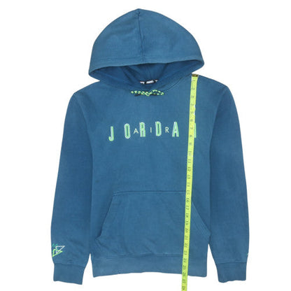 Mens UK Size L Jordan Blue Pullover Hoodie