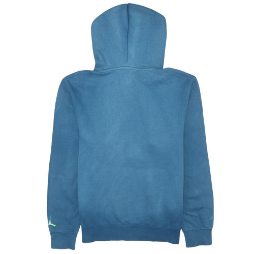 Mens UK Size L Jordan Blue Pullover Hoodie