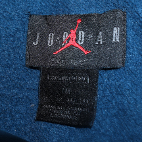 Mens UK Size L Jordan Blue Pullover Hoodie