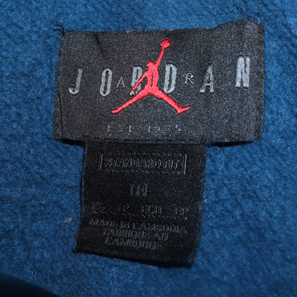 Mens UK Size L Jordan Blue Pullover Hoodie