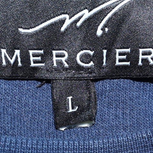 Mens UK Size L Mercier Blue Pullover Sweatshirt