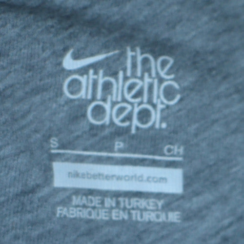 Mens UK Size S Nike Grey Full Zip Hoodie