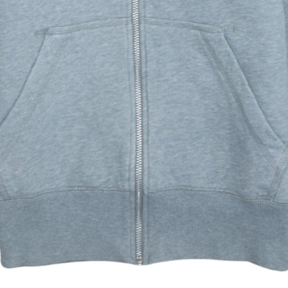 Mens UK Size S Nike Grey Full Zip Hoodie