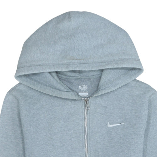 Mens UK Size S Nike Grey Full Zip Hoodie
