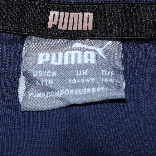 Boys UK Size 13-14 Years PUMA Blue Full Zip Hoodie