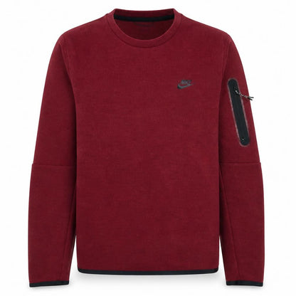 Mens UK Size M Nike Red Pullover Sweatshirt