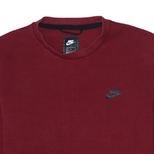 Mens UK Size M Nike Red Pullover Sweatshirt