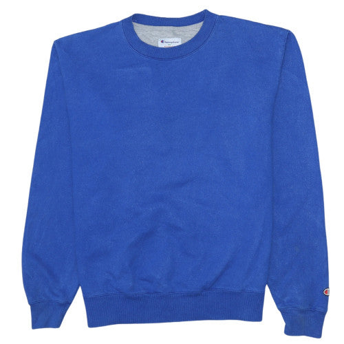 Mens UK Size M Champion Blue Pullover Sweatshirt