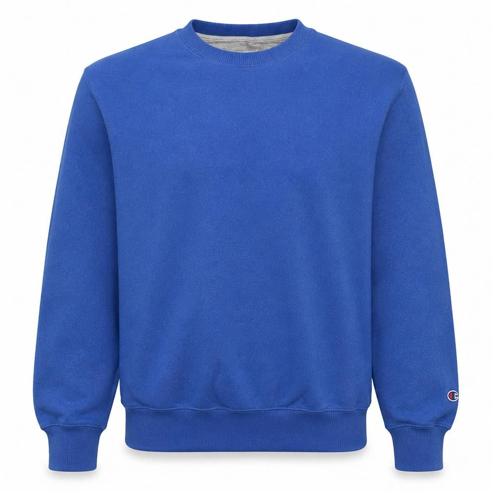 Mens UK Size M Champion Blue Pullover Sweatshirt