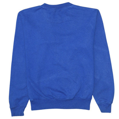 Mens UK Size M Champion Blue Pullover Sweatshirt