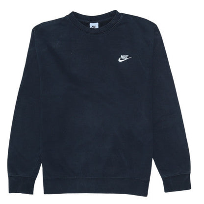 Mens UK Size M Nike Black Pullover Sweatshirt