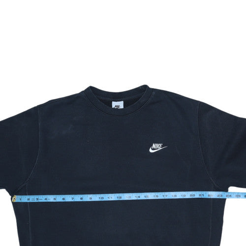 Mens UK Size M Nike Black Pullover Sweatshirt